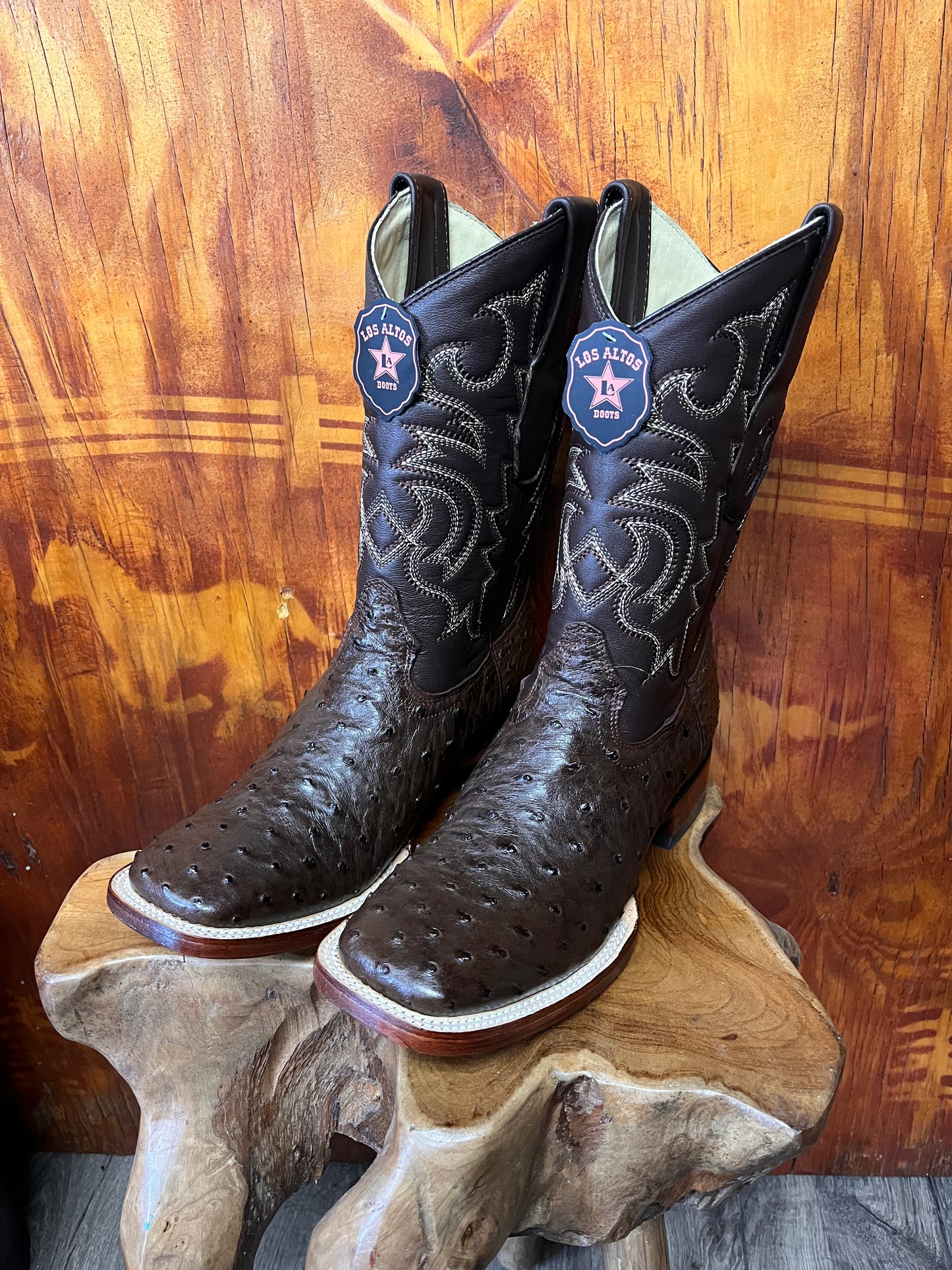 Bota original avestruz