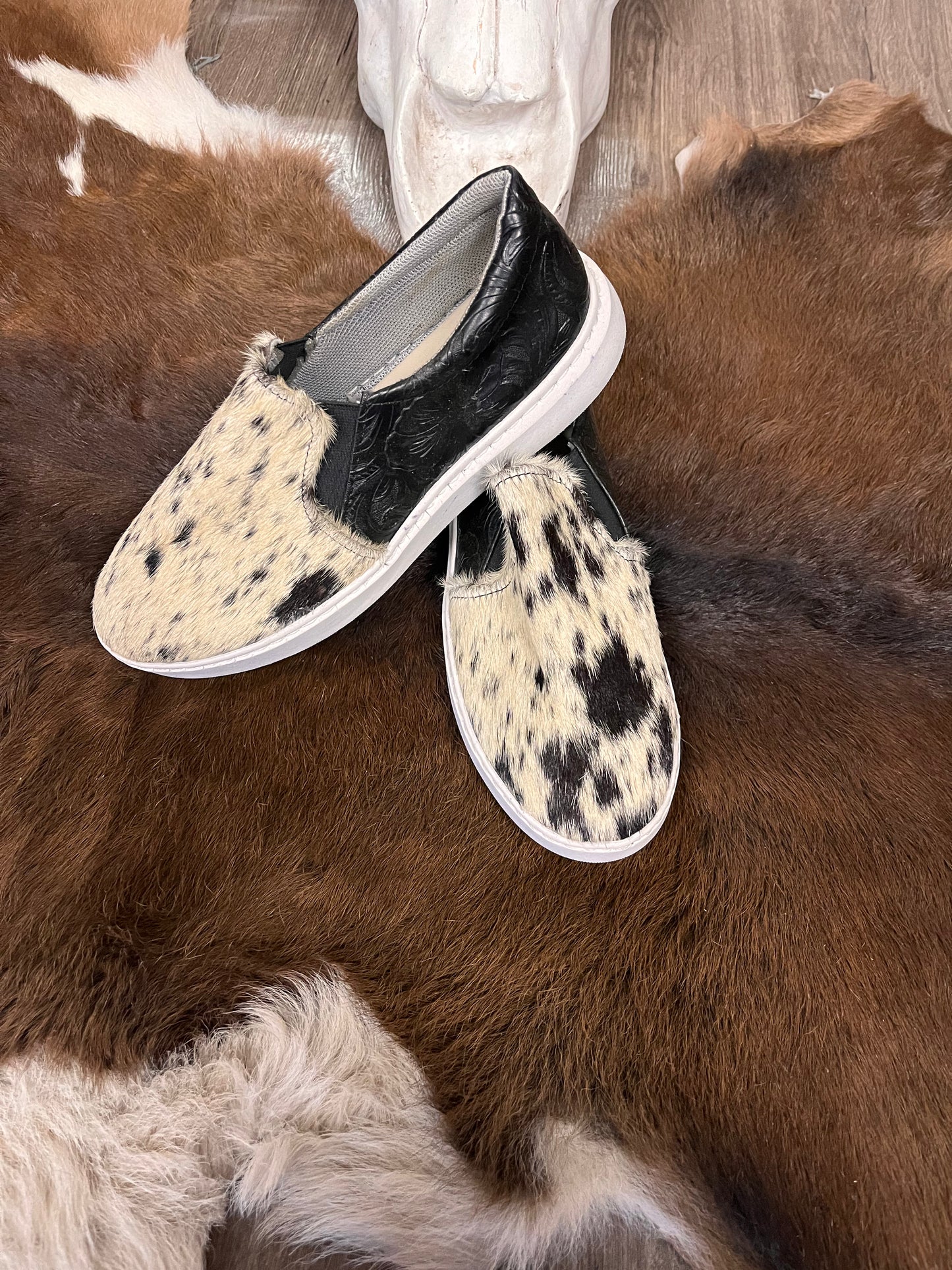 Zapato de pelo