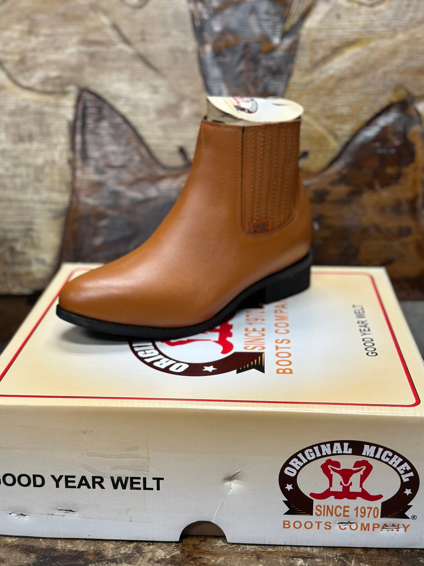 Botín charro original Michel