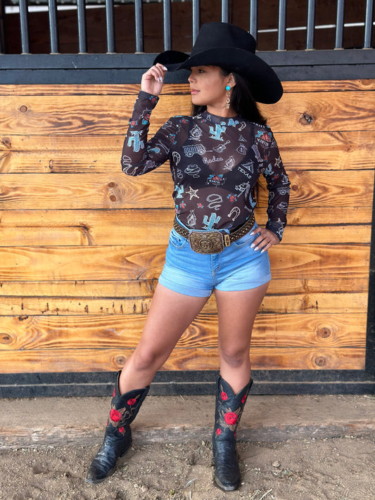 Top de maya rodeo