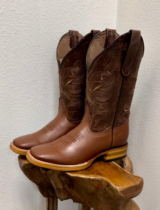 Bota para dama color miel